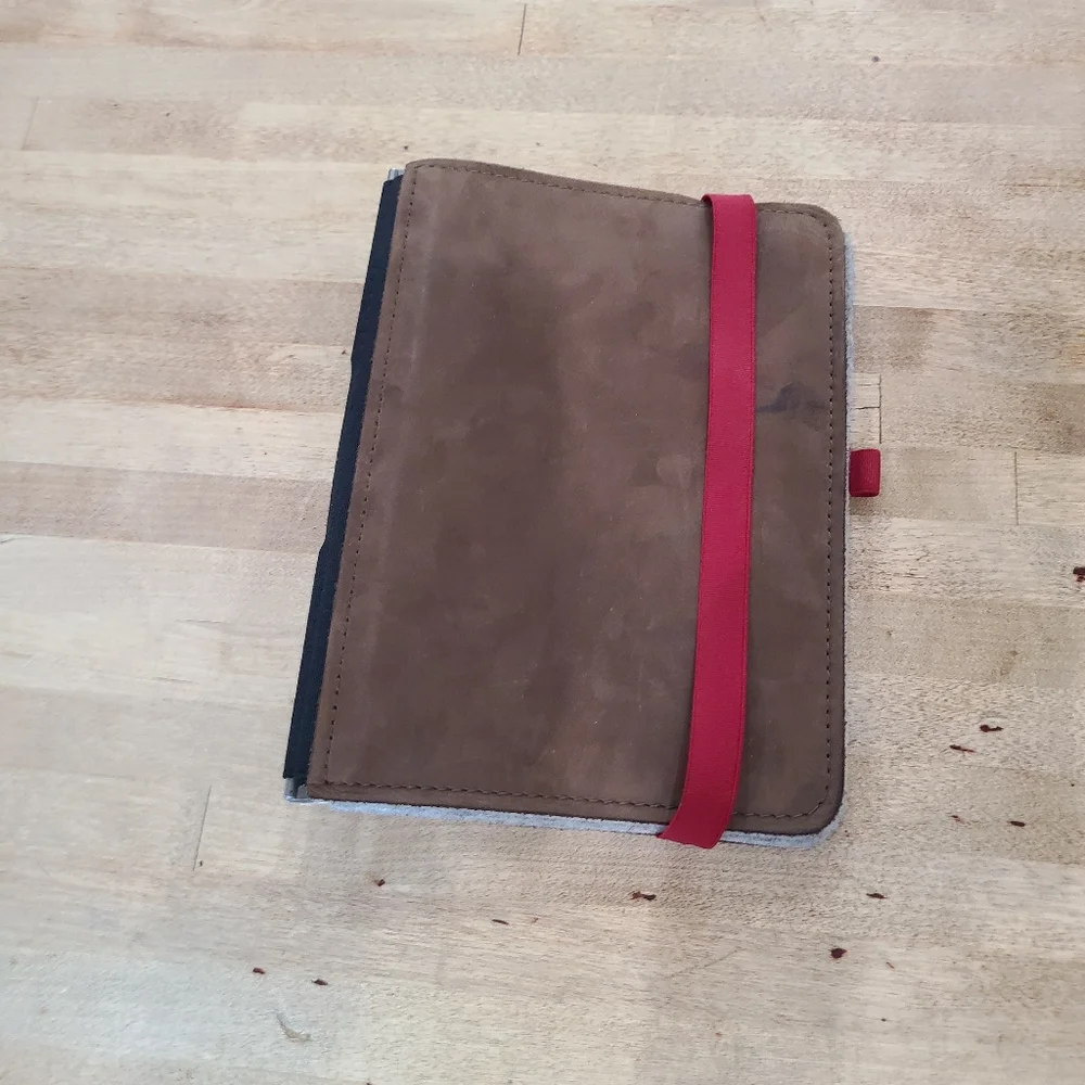 Roterfaden M A5 Travelers Notebook Leather Cover Taschenbegleiter - Picture 2 of 15